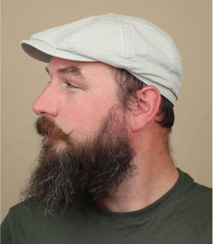 Gorra Hatteras algodón bio Hatteras coton organic beige